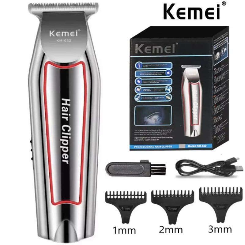Men'S Grooming Gift Set - Trymer do włosów Kemei KM-032, elektryczny