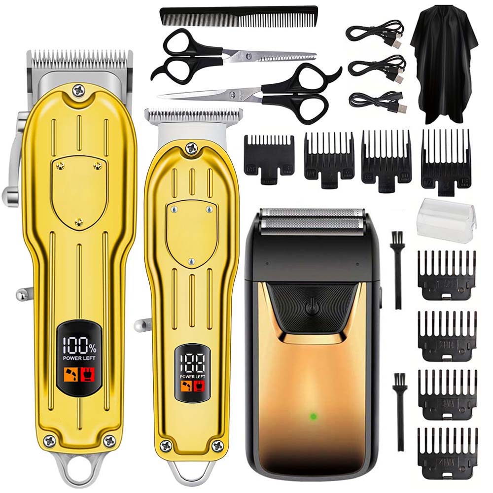 Men'S Grooming Gift Set - Profesjonalny zestaw do strzyżenia włosów z