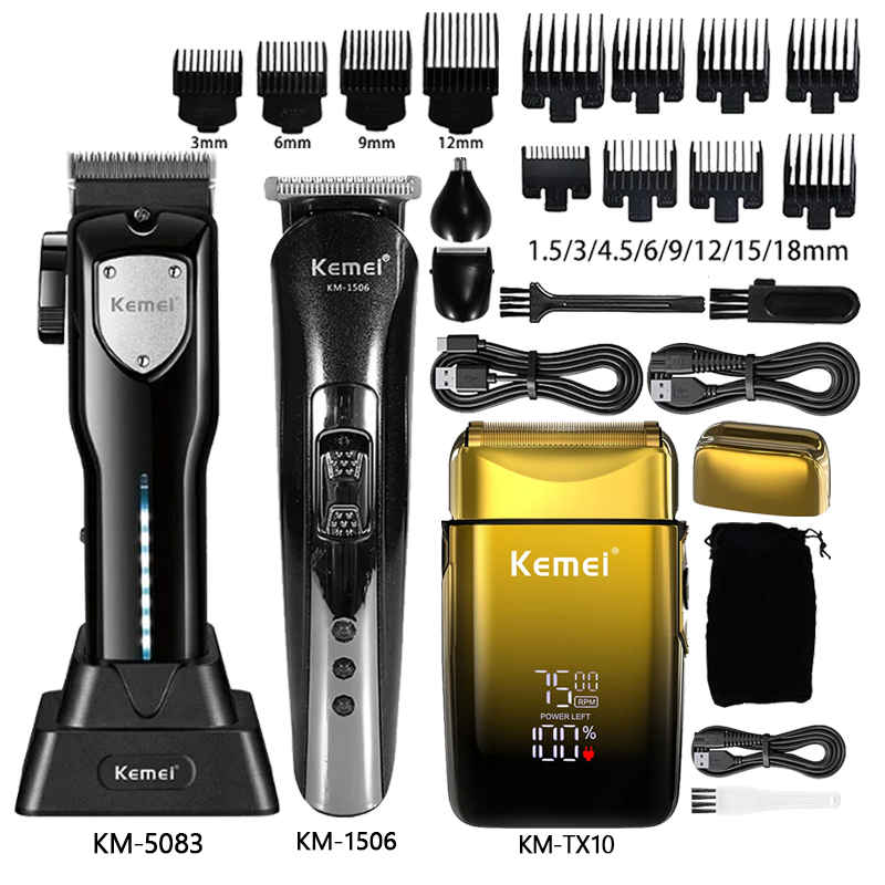 Mens Grooming Barber - Maszynka do strzyżenia włosów dla mężczyzn,