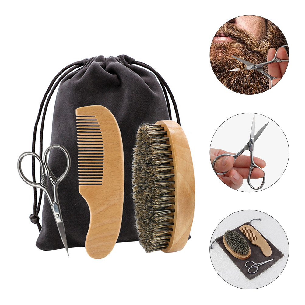 Men'S Grooming Kits - 1 zestaw do stylizacji brody dla