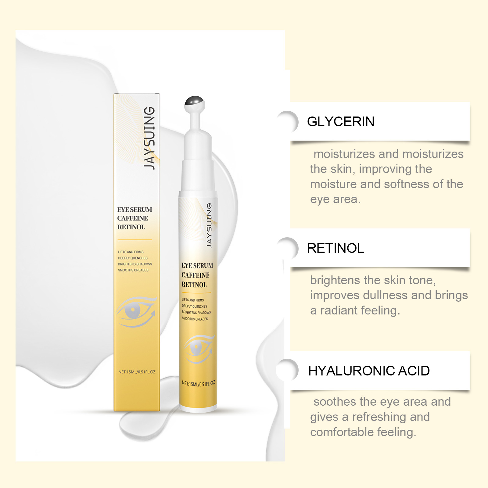 Retinol Eye Serum Roller na Ci – The Ordinary Serum Hyaluronic Acid recenzja i cena