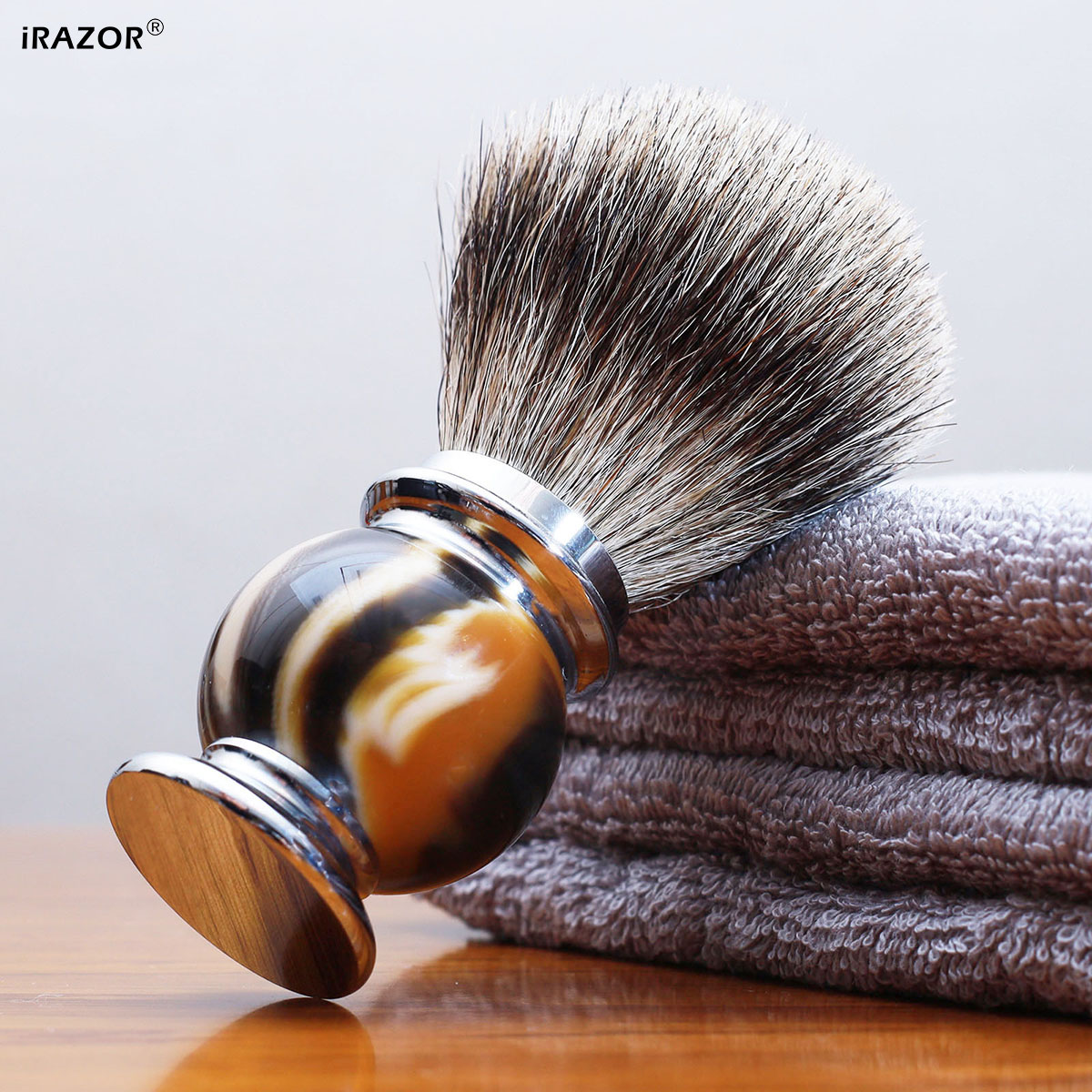 iRAZOR Silvertip Pędzel do gol – Mens Grooming Barber recenzja i cena
