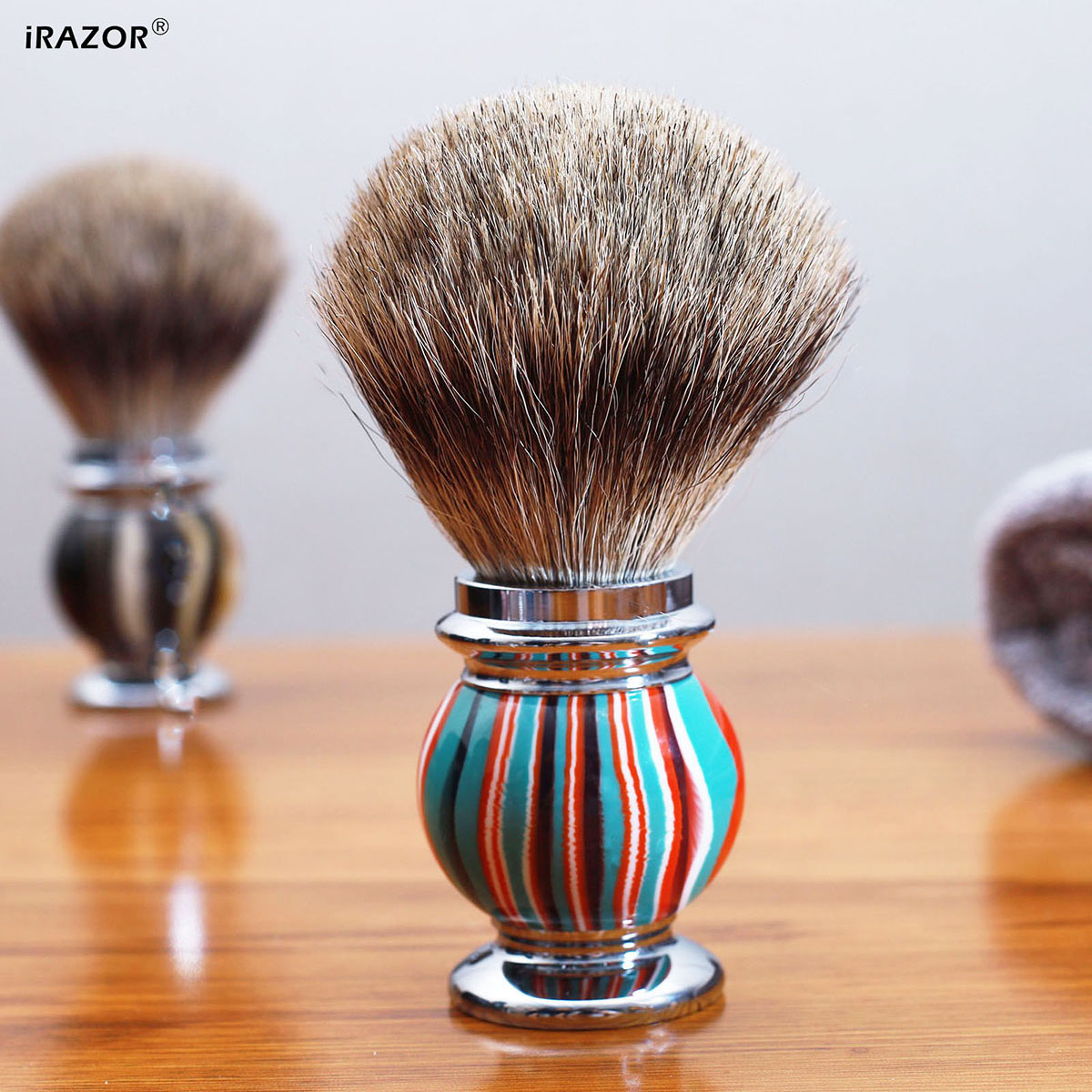 iRAZOR Silvertip Pędzel do gol – Mens Grooming Barber recenzja i cena