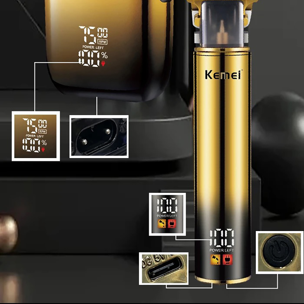 Kemei maszynka do włosów elekt – Men'S Grooming Razor Kit recenzja i cena