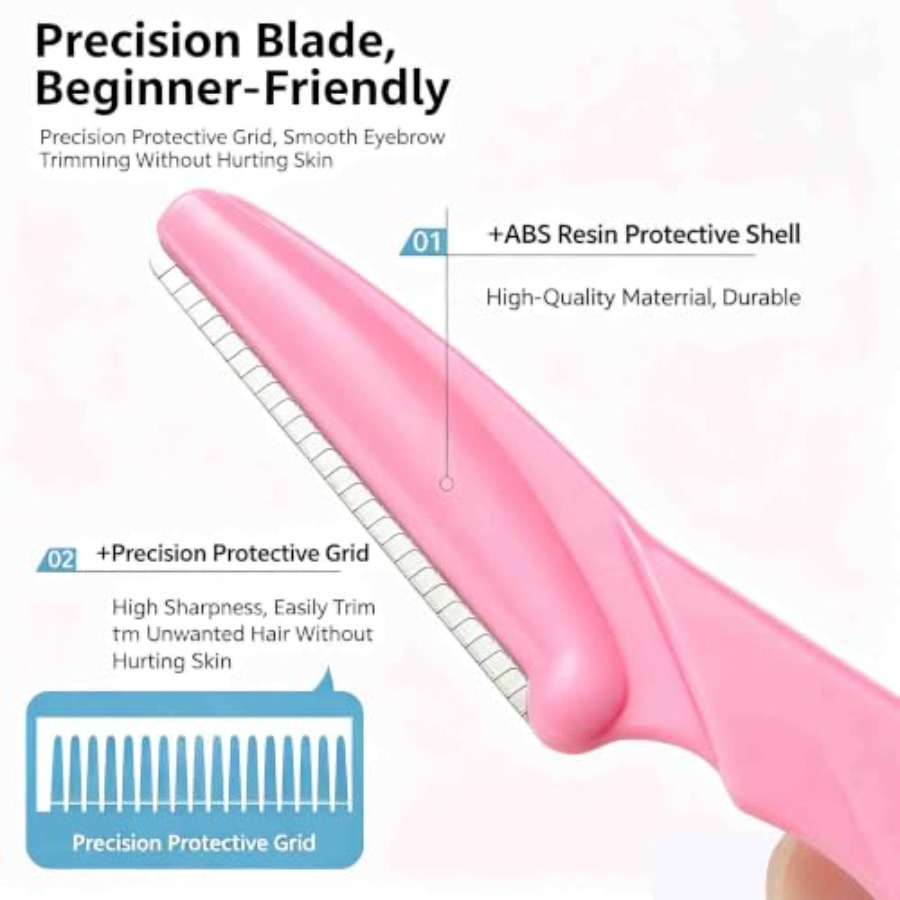 Zestaw 9 brzydek do brwi, prec – Eyebrow Razor Trimmer recenzja i cena