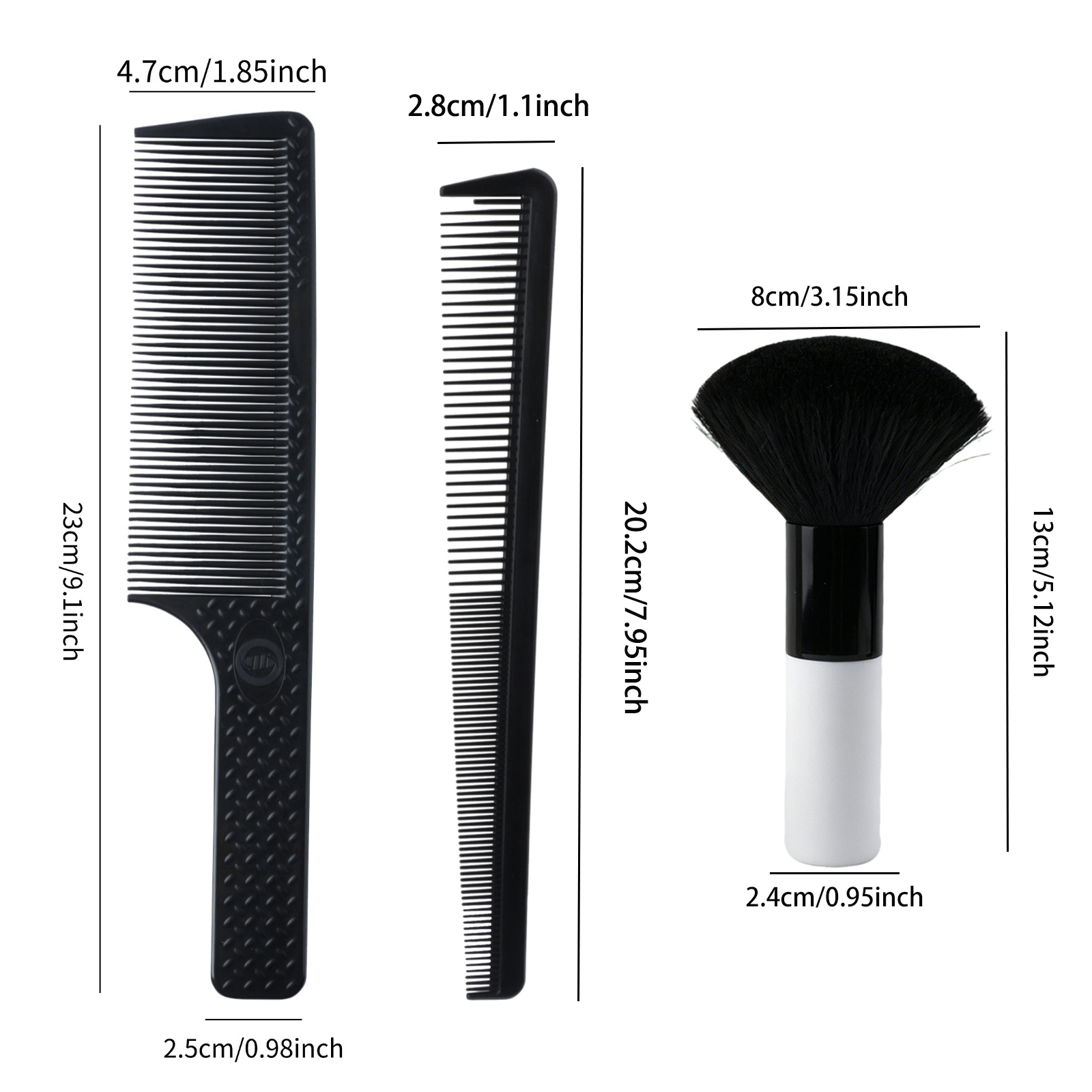 Profesjonalny zestaw 3 grzebie – Men'S Grooming Hairstyles recenzja i cena