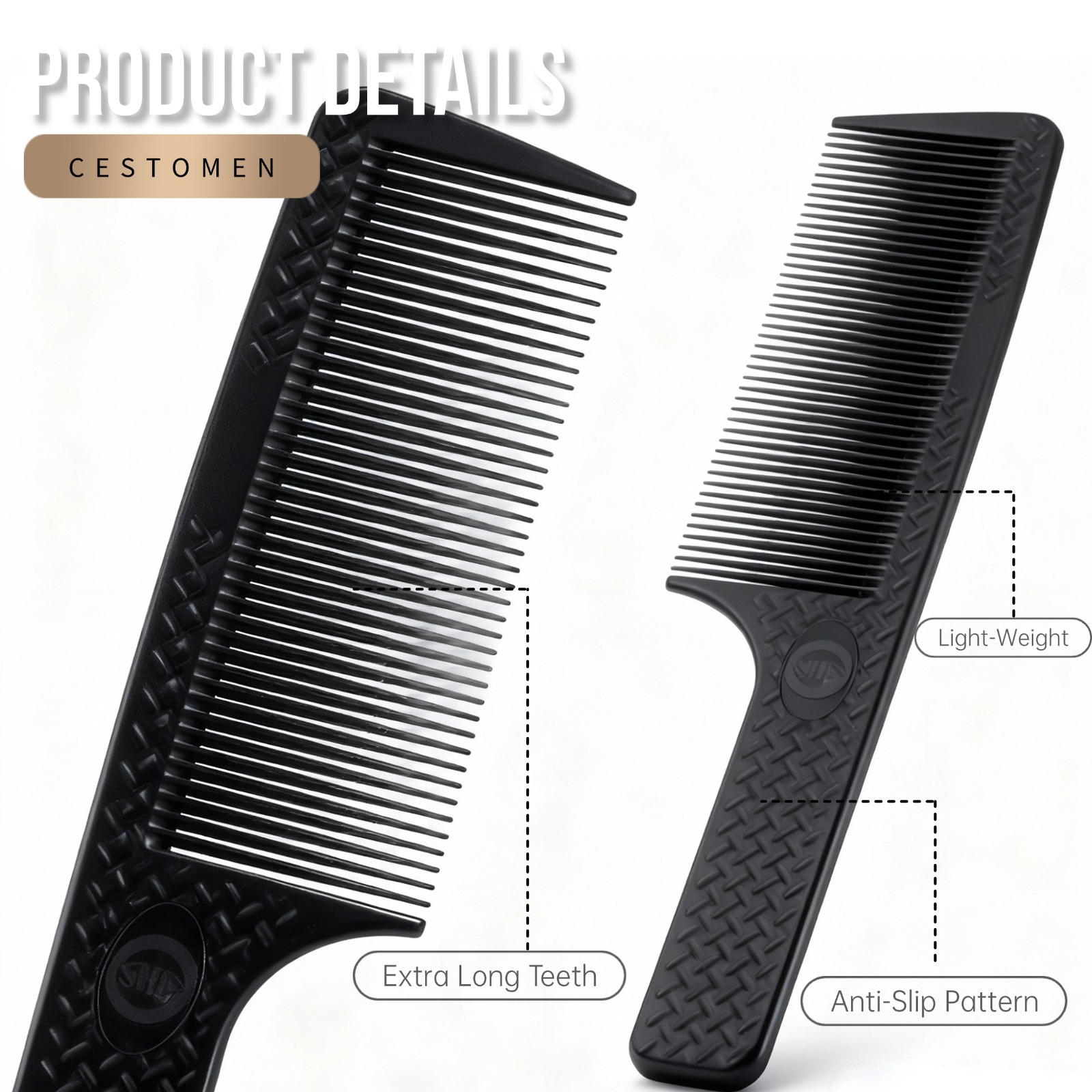 Profesjonalny zestaw 3 grzebie – Men'S Grooming Hairstyles recenzja i cena