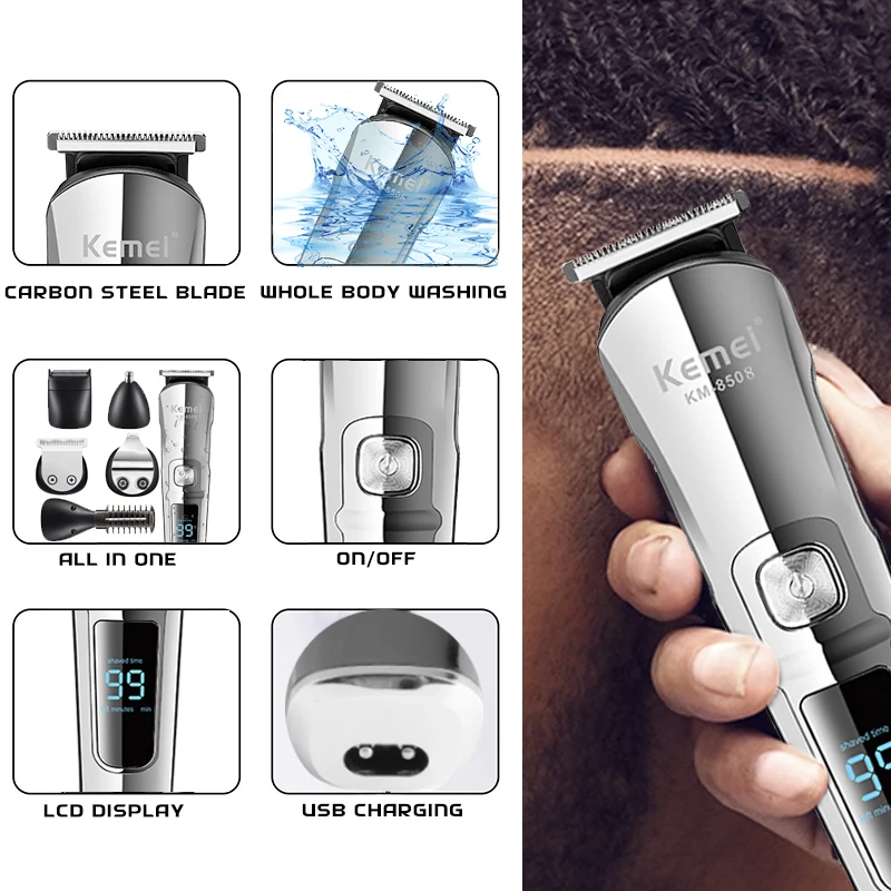 Profesjonalny trymer do brody  – Men'S Grooming Razor Kit recenzja i cena