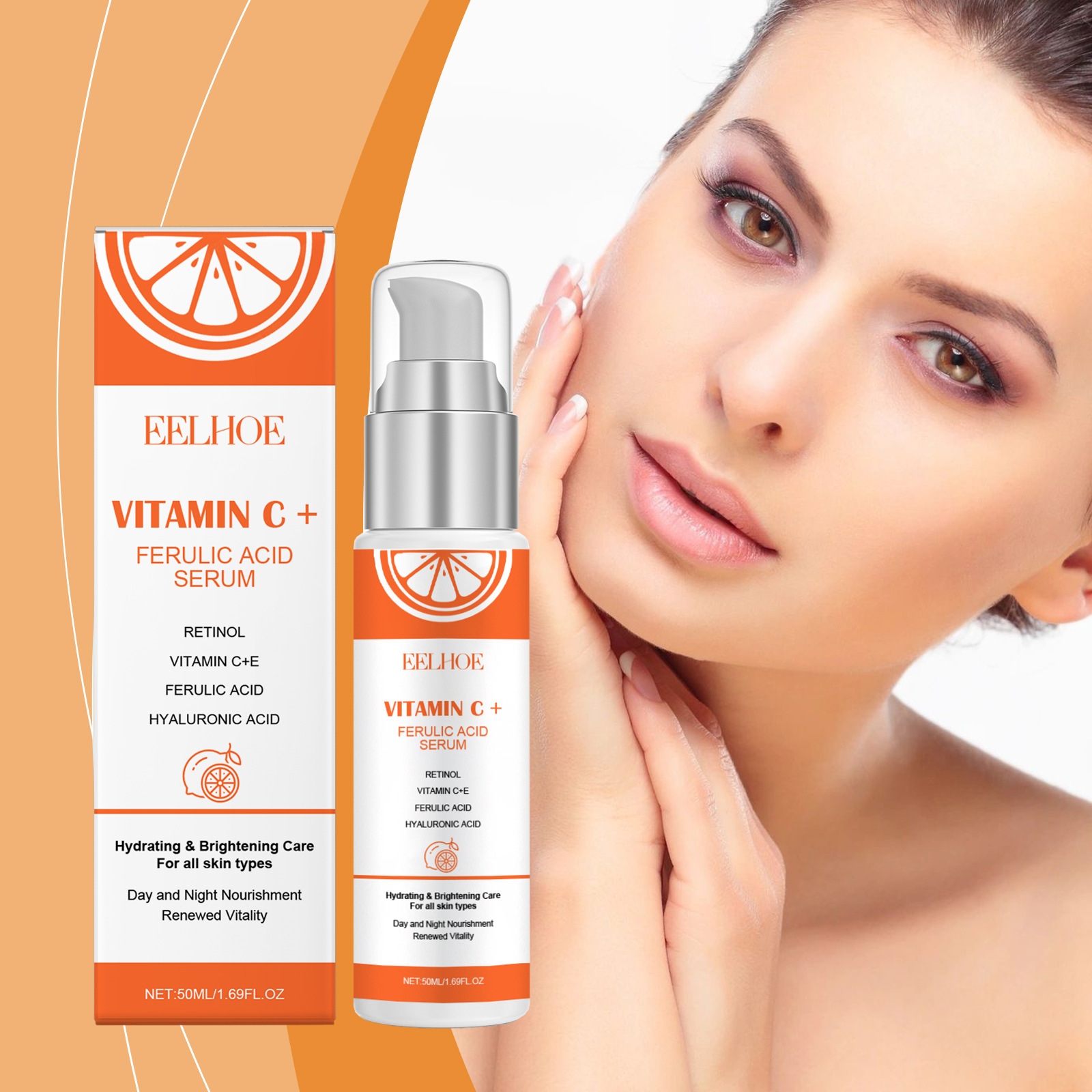 EELHOE Vitamin C E Serum z kwa – The Ordinary Serum Hyaluronic Acid recenzja i cena