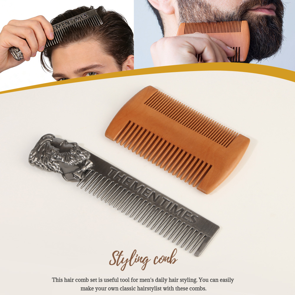 Męski Zestaw Grzebieni do Brod – Men'S Grooming Hairstyles recenzja i cena