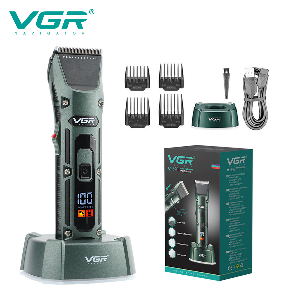 VGR V-696 nowy metalowy popula – Hair Clipper Professional recenzja i cena
