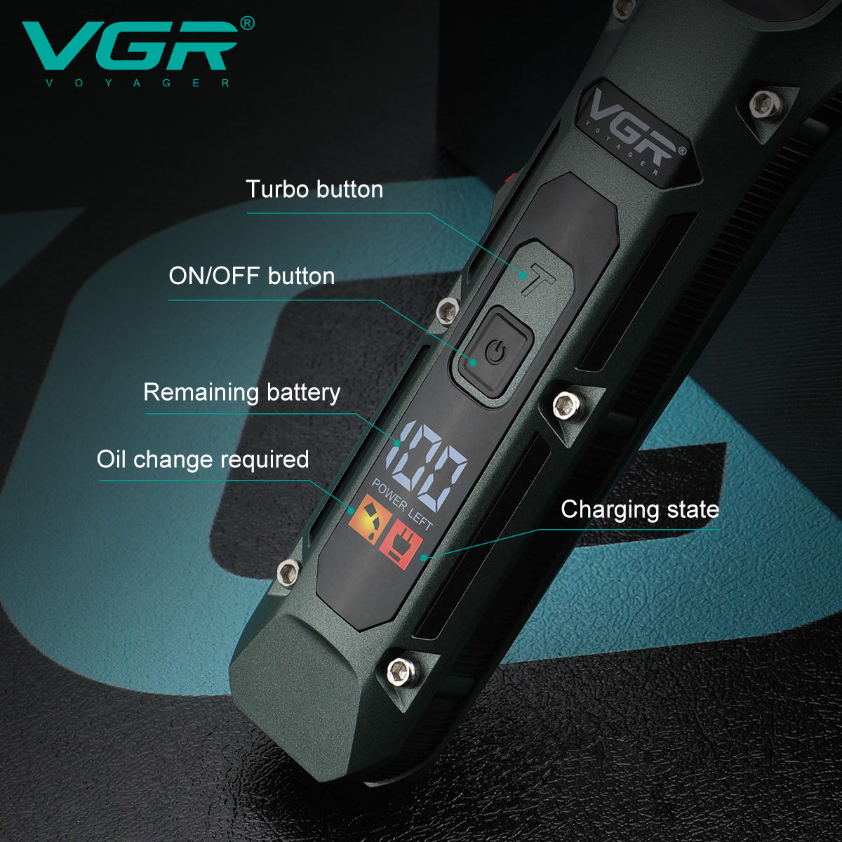 VGR V-696 nowy metalowy popula – Hair Clipper Professional recenzja i cena